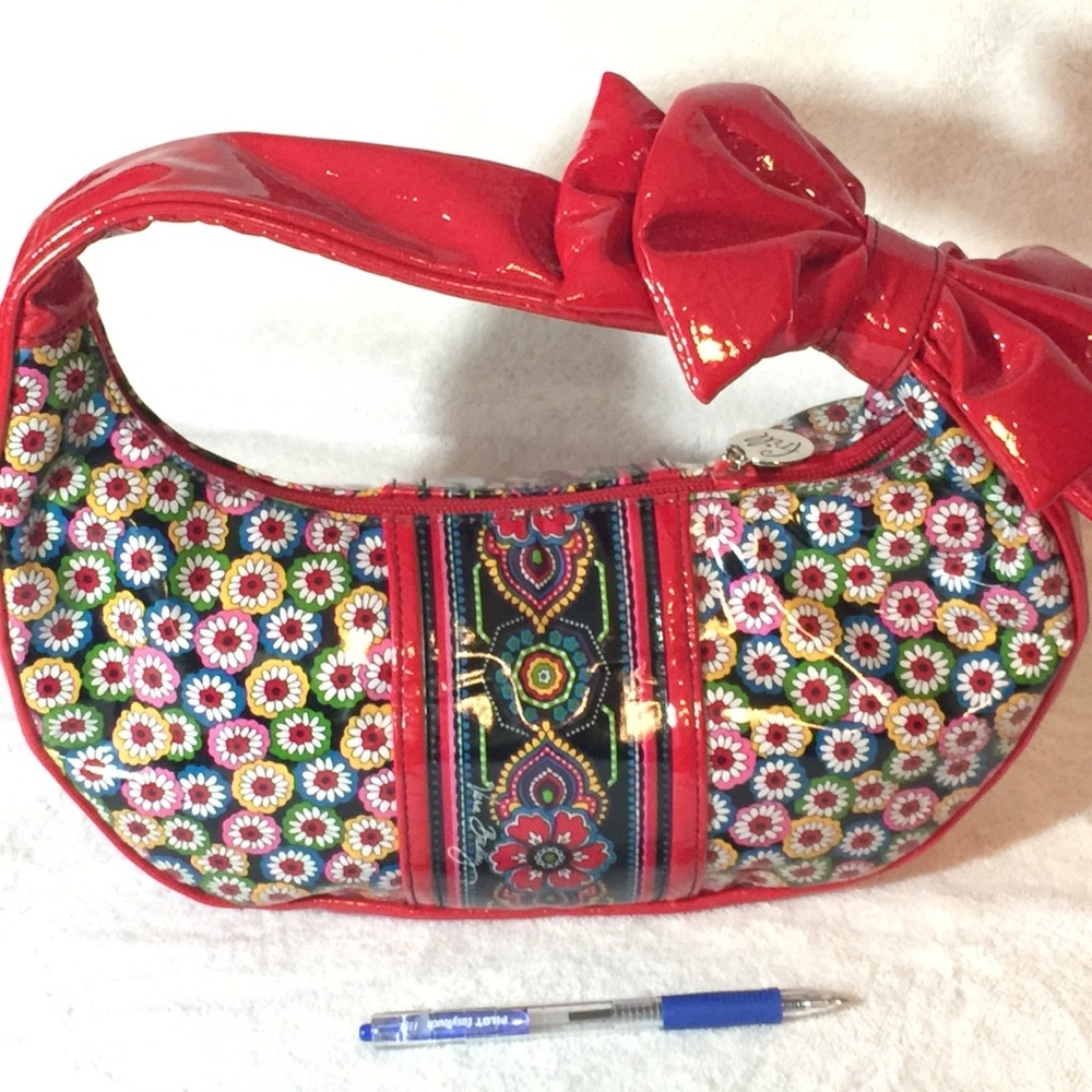 Vera Bradley Vinyl Frill Purse